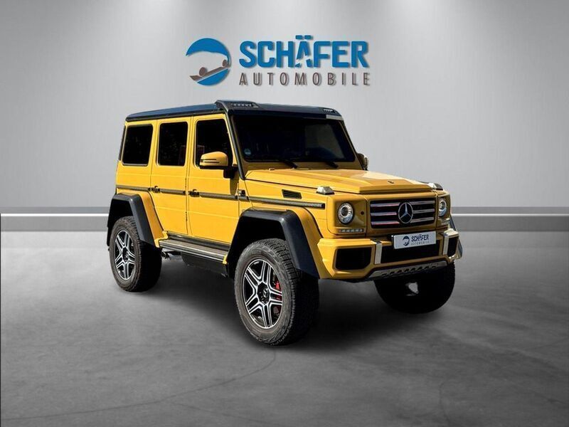 Gebraucht Mercedes G500 4x4² 421 PS (309 kW) 2016 Gelb SUV