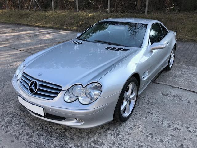 Silber Gebraucht 2003 Mercedes SL600 Cabrio | 25.750 € - Bild 1/4