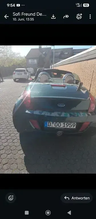 Gebraucht Ford StreetKa 95 PS (69 kW) 2003 Orange Cabrio
