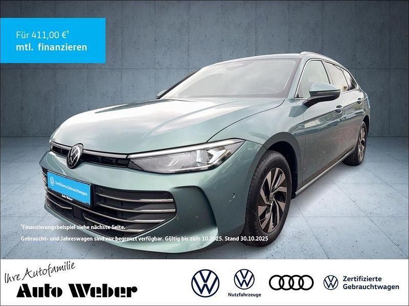 Blau Gebraucht 2024 VW Passat Business Kombi | 36.880 € (Guter Preis) - Bild 1/4