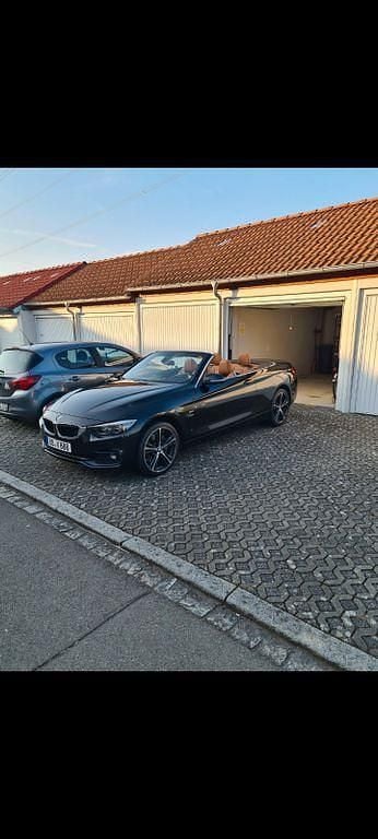 Schwarz Gebraucht 2017 BMW 435 Sport Line Cabrio | 25.900 € (Fairer Preis) - Bild 1/3
