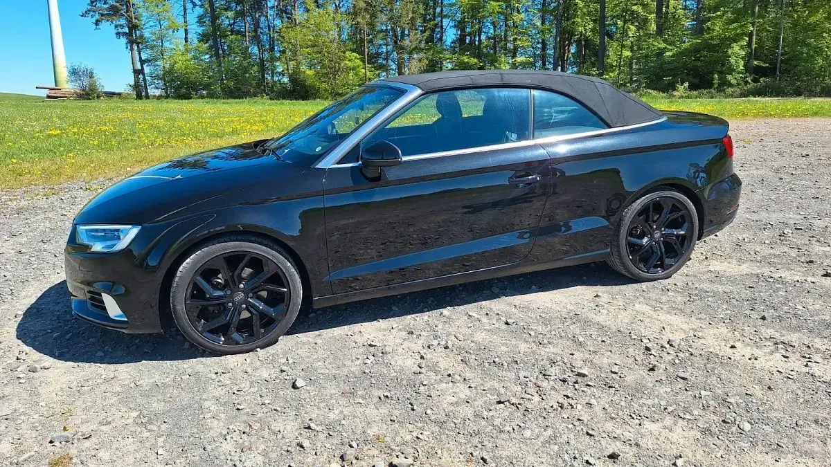 Gebraucht Audi A3 Cabriolet Sport 150 PS (110 kW) 2016 Schwarz Cabrio