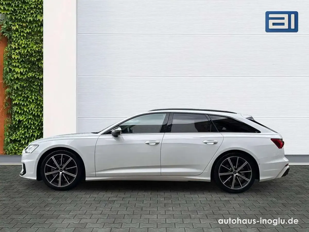 Gebraucht Audi S6 Ambiente 344 PS (253 kW) 2024 Gletscherweiß metallic Kombi