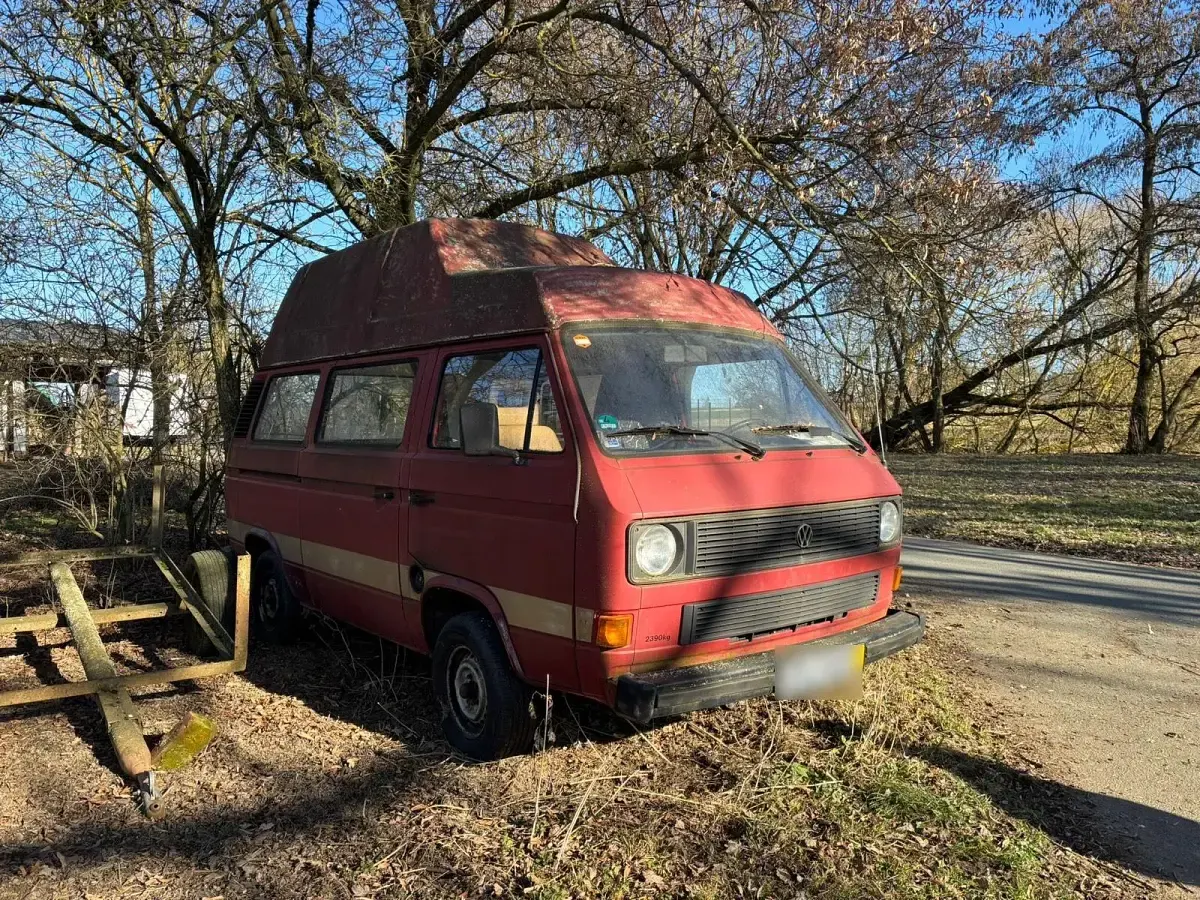 Gebraucht VW T3 95 PS (69 kW) 1987 Rot Van