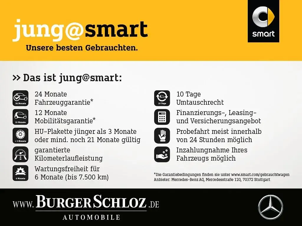 Gebraucht Smart ForTwo Electric Drive 60 kW (82 PS) 2024 Bodypanels in sapphire blue (m Coupé