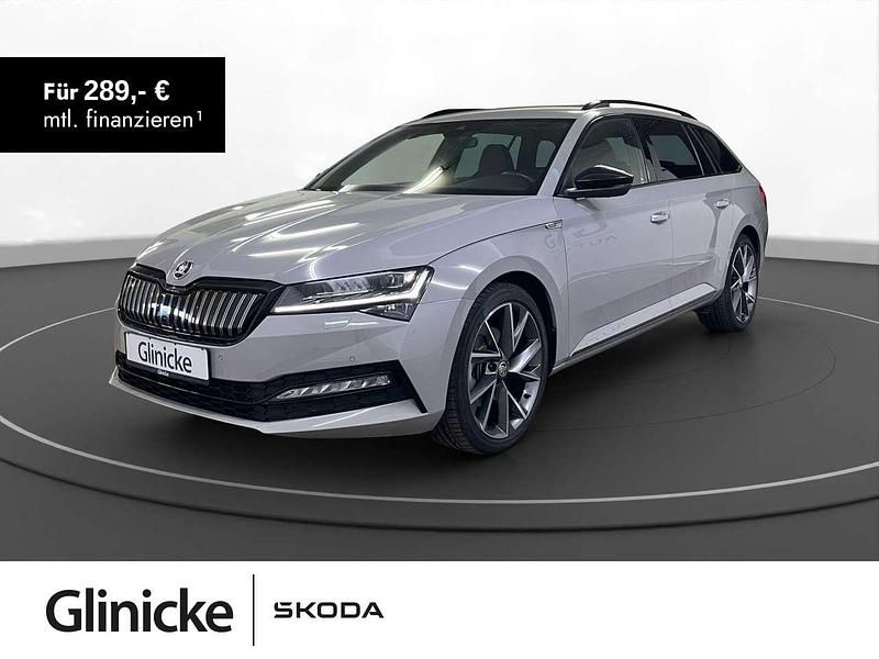 Grau Gebraucht 2022 Skoda Superb SportLine Kombi | 34.880 € (Etwas zu teuer) - Bild 1/3