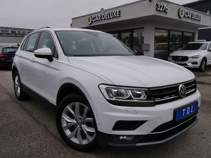 Weiß Gebraucht 2019 VW Tiguan Highline SUV | 26.999 € (Teuer) - Bild 1/4