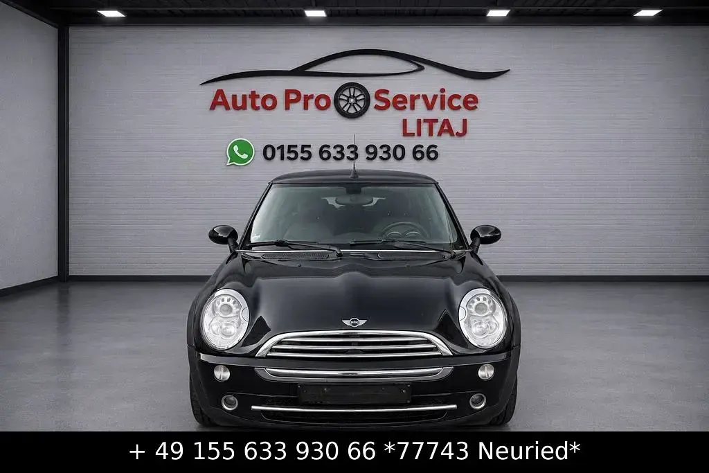 Käytetty Mini One Cabriolet 90 HP (66 kW) 2006 Musta Avoauto