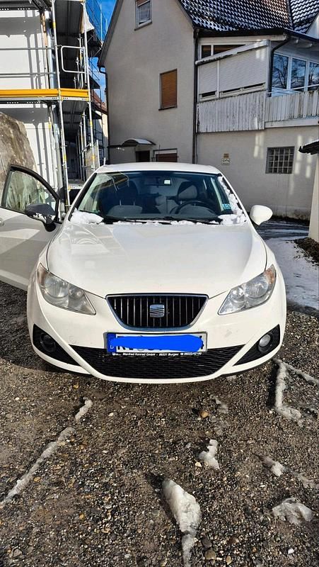Gebraucht Seat Ibiza 85 PS (62 kW) 2010 Weiß Kleinwagen