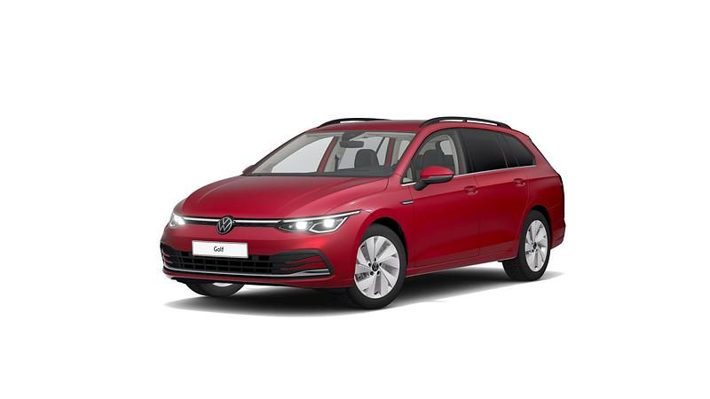 Kings red (rot) Gebraucht 2021 VW Golf VIII Style Kombi | 23.900 € (Fairer Preis) - Bild 1/4