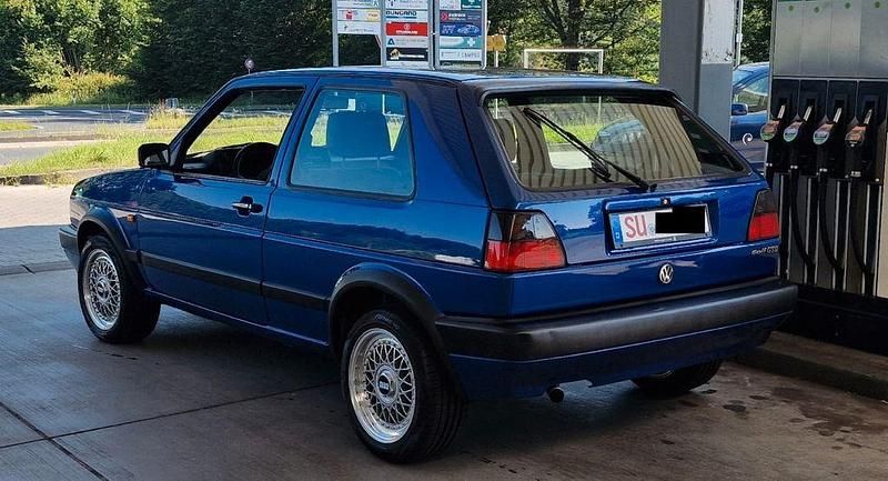 Blau Gebraucht 1990 VW Golf II Limousine | 9.000 € - Bild 1/4