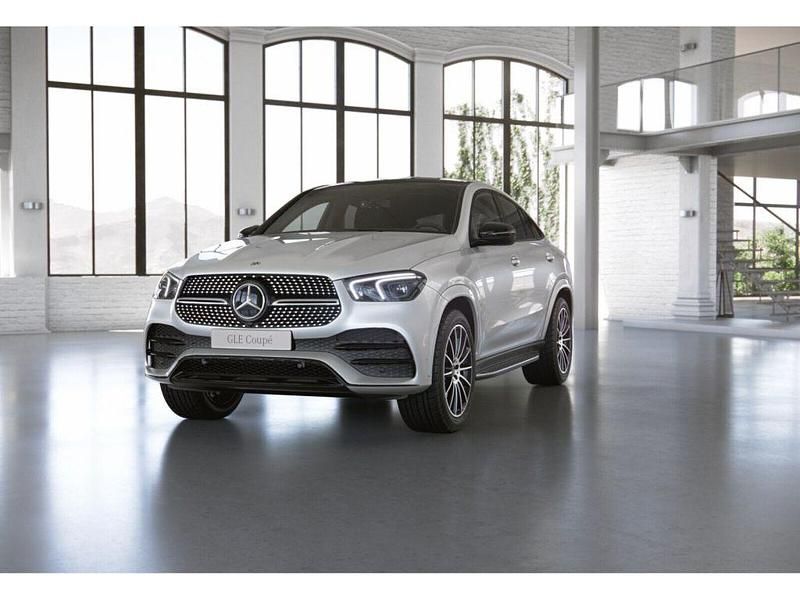 Designo diamantweiß bright (metallic) Gebraucht 2021 Mercedes GLE350 AMG Coupé | 67.480 € (Fairer Preis) - Bild 1/4