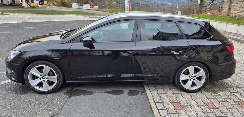 Gebraucht Seat Leon FR 125 PS (91 kW) 2015 Schwarz Kombi