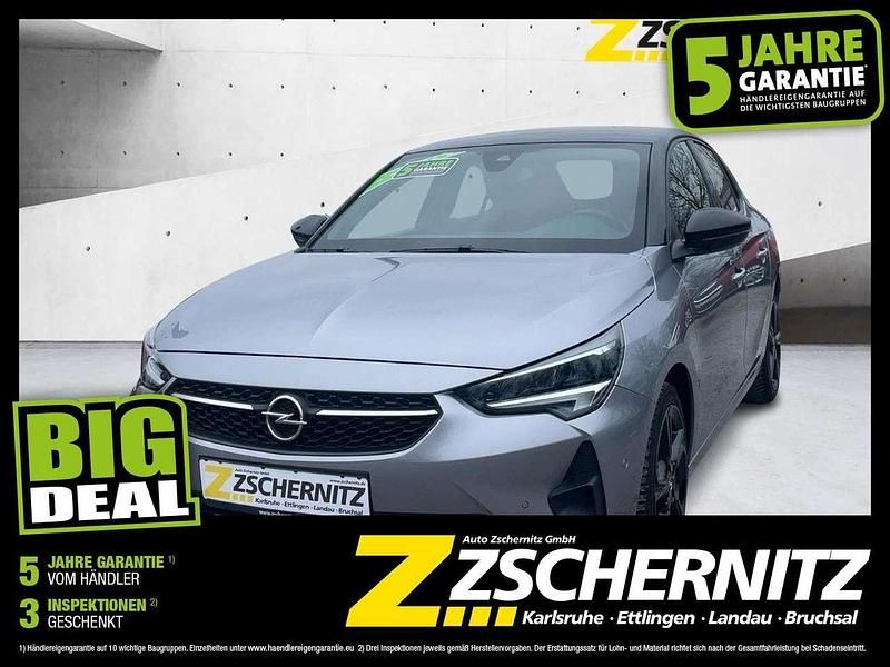 Gebraucht Opel Corsa GS Line 101 PS (74 kW) 2022 Kontrast grau/quarz silber Kleinwagen