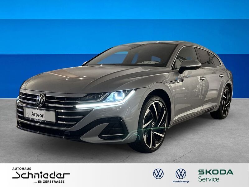 Silber Gebraucht 2023 VW Arteon R-line Kombi | 49.750 € - Bild 1/4