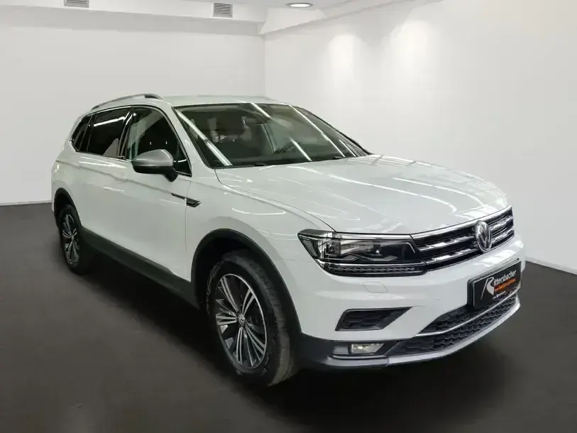 Gebraucht VW Tiguan Allspace Highline 239 PS (175 kW) 2019 Weiß SUV