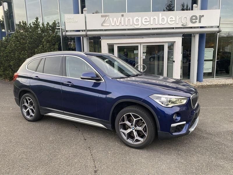 Blau Gebraucht 2019 BMW X1 xLine SUV | 21.995 € (Guter Preis) - Bild 1/4