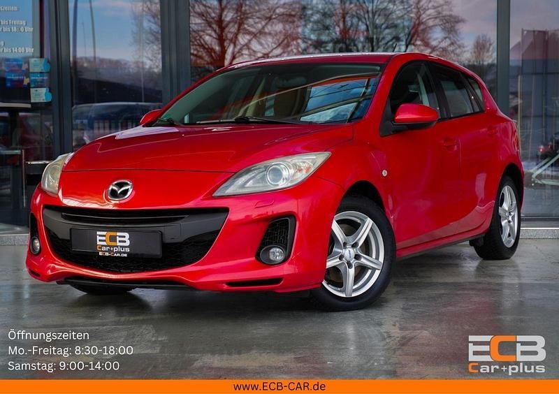 Rot Gebraucht 2013 Mazda 3 Edition Limousine | 3.990 € - Bild 1/4