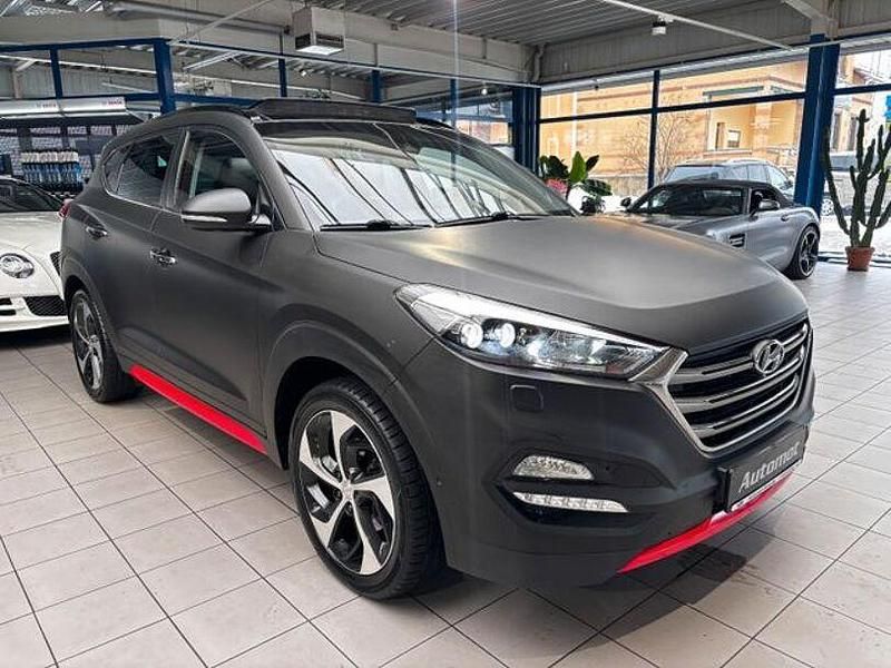 Gebraucht Hyundai Tucson Premium 177 PS (130 kW) 2017 Rot SUV