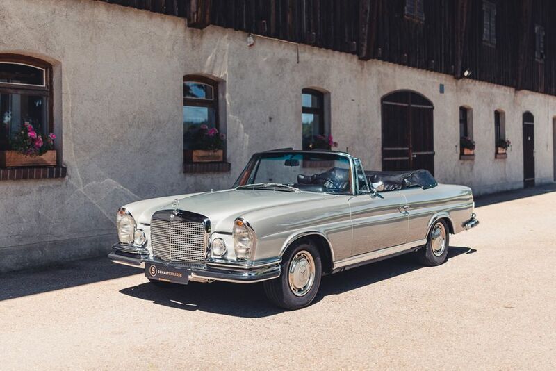 Silber Gebraucht 1970 Mercedes 280 SE Cabrio | 249.900 € - Bild 1/4