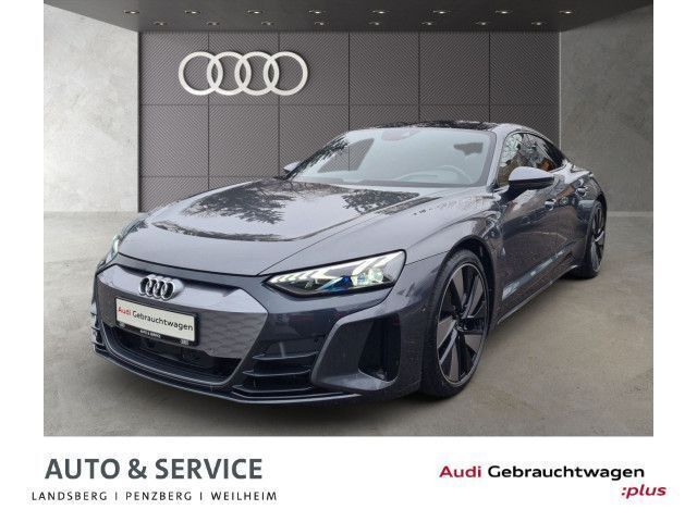 Daytonagrau perleffekt Gebraucht 2022 Audi e-tron GT quattro Ambiente Limousine | 63.990 € (Fairer Preis) - Bild 1/4