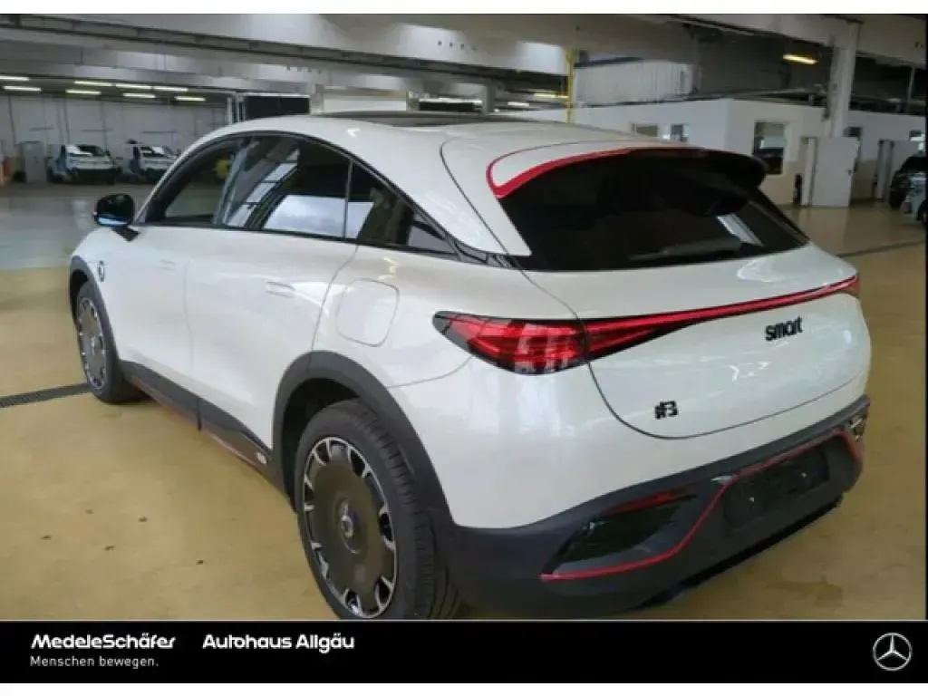 Gebraucht Smart #3 200 kW (272 PS) 2024 Digital white (metallic) SUV