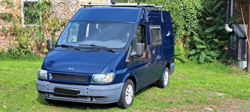 Blau Gebraucht 2002 Ford Transit Van / Kleinbus | 9.500 € - Bild 1/4