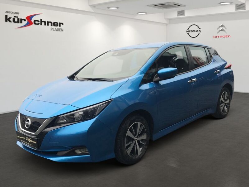 Vivid blue Gebraucht 2020 Nissan Leaf Kleinwagen | 13.800 € (Guter Preis) - Bild 1/4