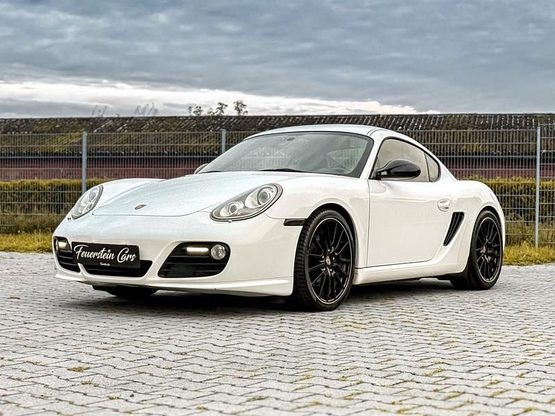 Weiß Gebraucht 2011 Porsche Cayman S Chrono Coupé | 45.999 € (Teuer) - Bild 1/4