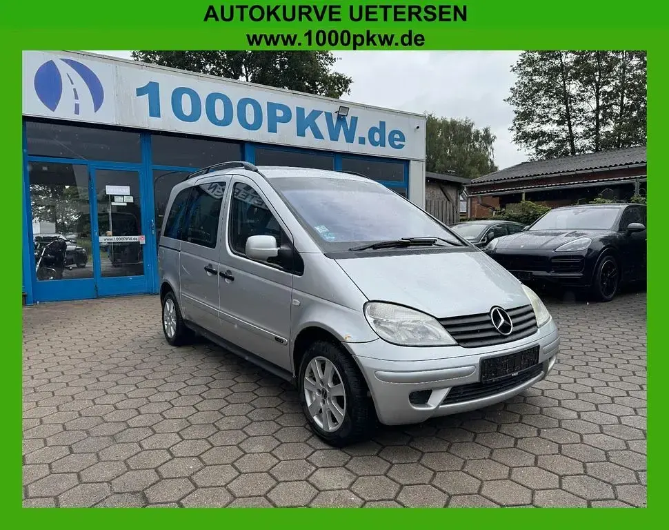 Gebraucht Mercedes Vaneo 102 PS (75 kW) 2005 Silber Van / Kleinbus