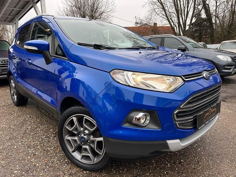 Blau Gebraucht 2016 Ford Ecosport Titanium SUV | 6.999 € (Guter Preis) - Bild 1/4