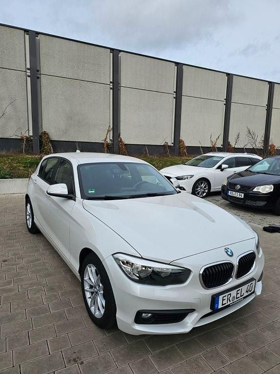 Gebraucht BMW 116 116 PS (85 kW) 2017 Weiß Kleinwagen