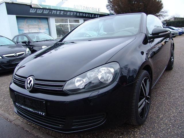 Gebraucht VW Golf Cabriolet 105 PS (77 kW) 2012 Deep black perleffekt Cabrio