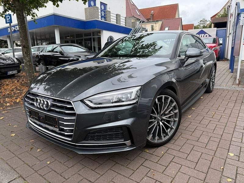 Grau Gebraucht 2017 Audi A5 S-Line Coupé | 22.950 € (Superpreis) - Bild 1/4