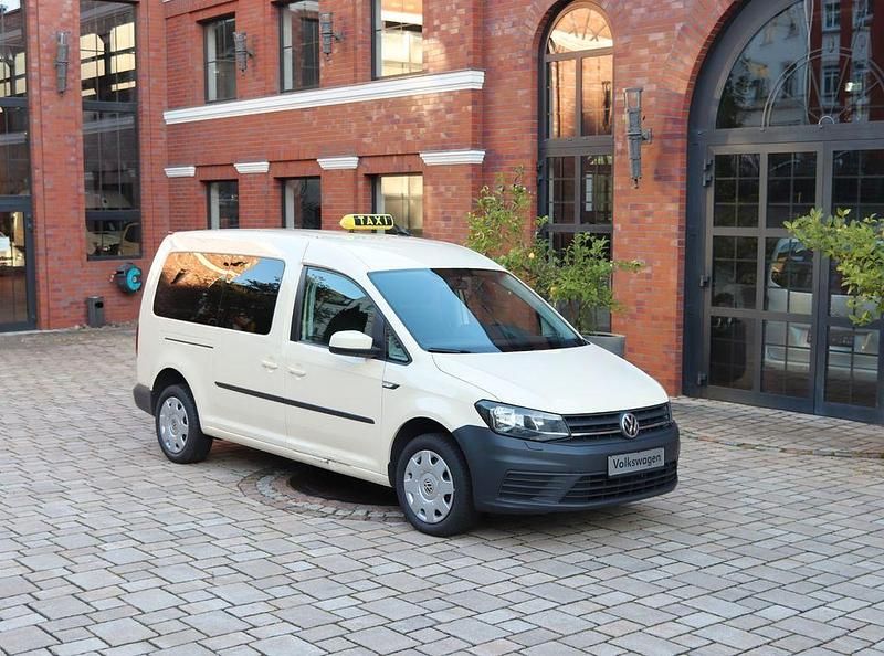Gebraucht VW Caddy Maxi 102 PS (75 kW) 2018 Beige Van / Kleinbus