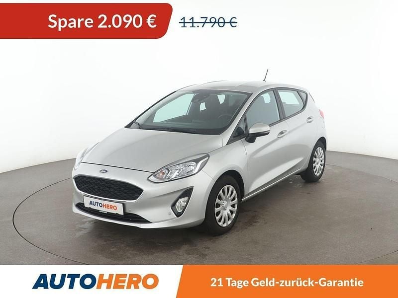 Grau Gebraucht 2018 Ford Fiesta Trend+ Kleinwagen | 9.700 € (Fairer Preis) - Bild 1/3
