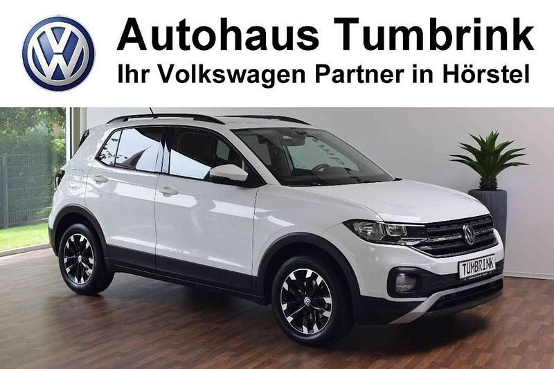 Pure white Gebraucht 2019 VW T-Cross Life SUV | 17.350 € (Fairer Preis) - Bild 1/4