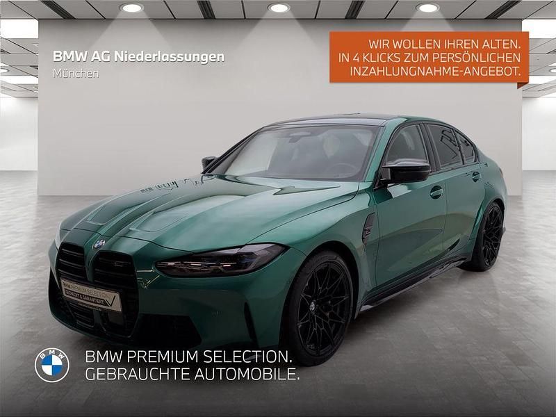Grün Gebraucht 2022 BMW M3 Competition Edition Limousine | 82.801 € (Fairer Preis) - Bild 1/4