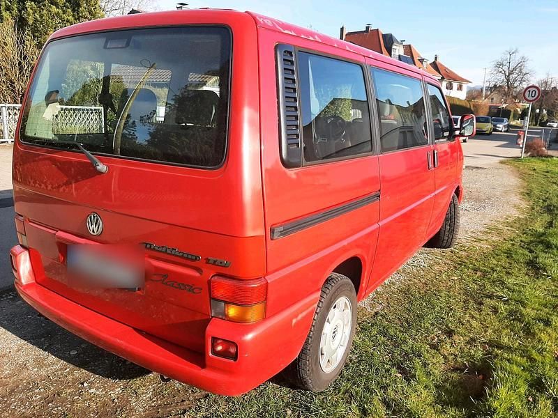 Używany VW T4 Classicline 1998 Czerwony Van