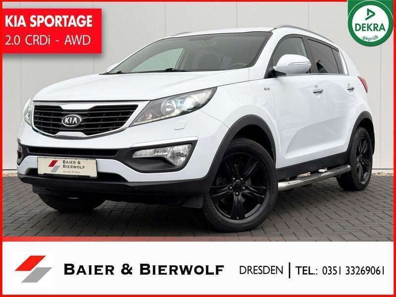 Weiß Gebraucht 2012 Kia Sportage Spirit SUV | 10.990 € (Etwas zu teuer) - Bild 1/4