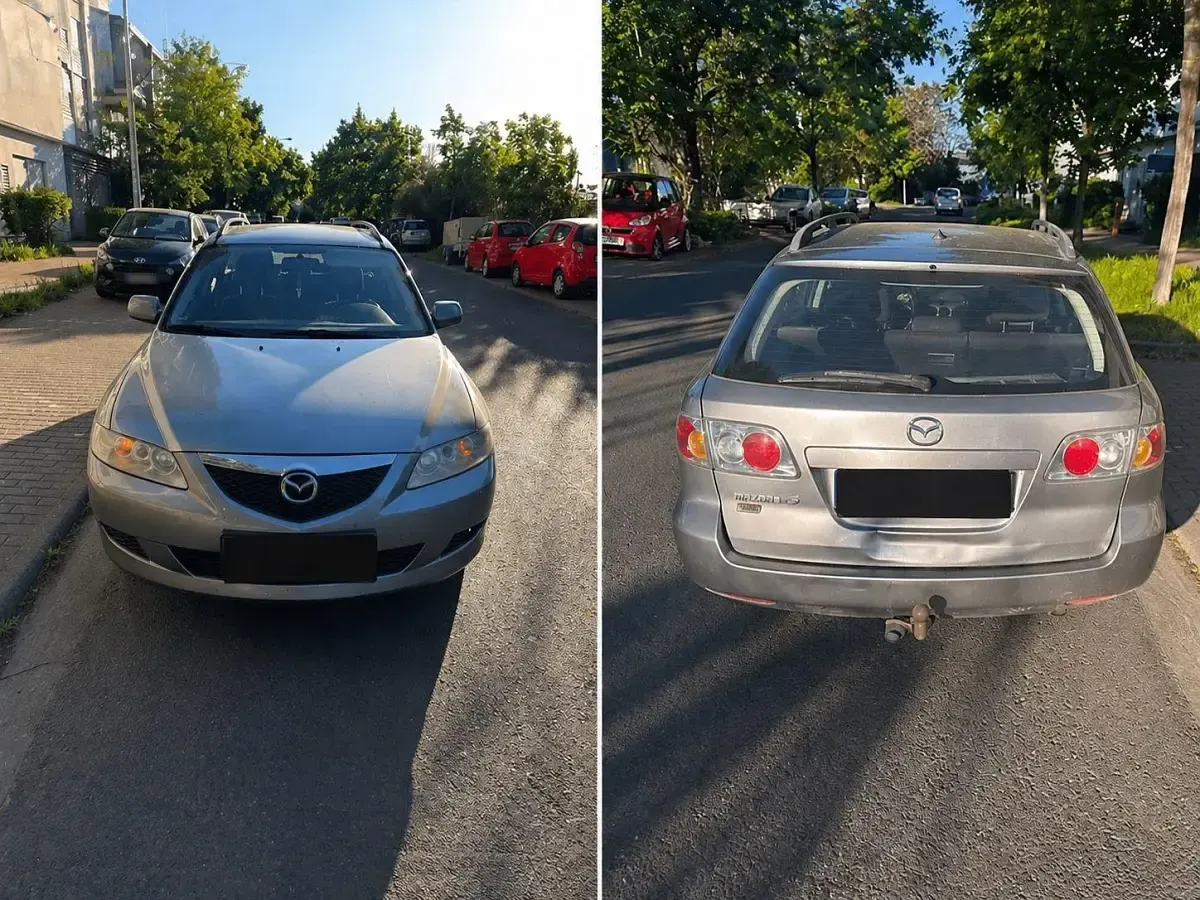 Gebraucht Mazda 6 141 PS (103 kW) 2004 Grau Kombi