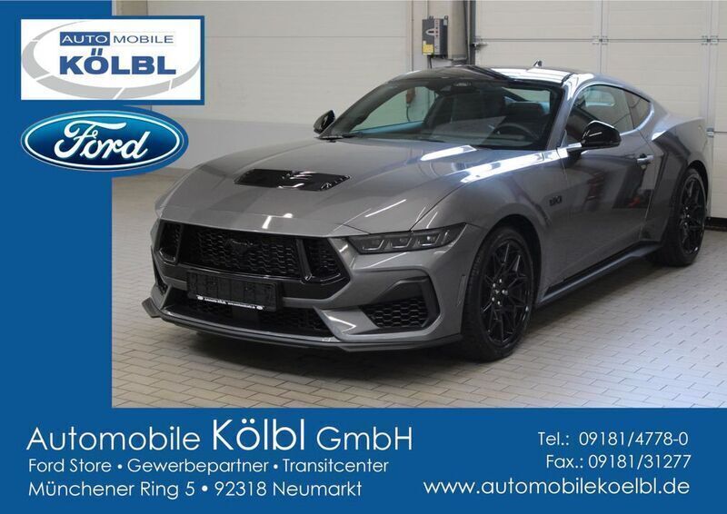Grau Neu 2025 Ford Mustang GT Fastback Coupé | 57.280 € (Guter Preis) - Bild 1/4