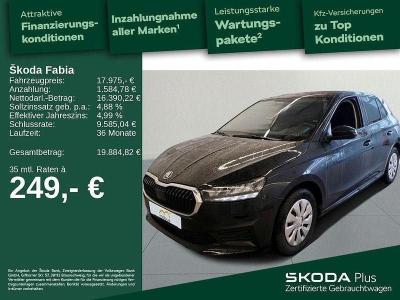 Gebraucht Skoda Fabia Ambition 110 PS (80 kW) 2022 Schwarz Kleinwagen