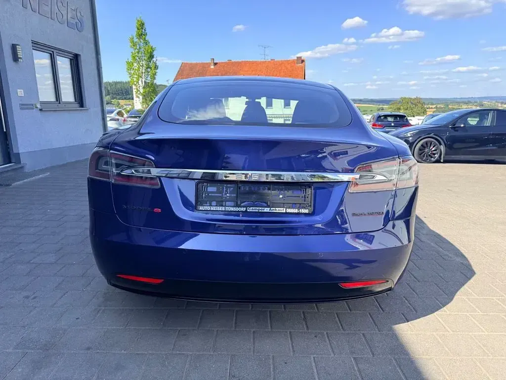 Gebraucht Tesla Model S 244 kW (332 PS) 2018 Blau Kleinwagen