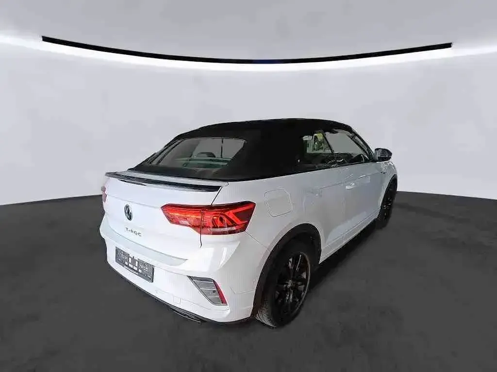 Gebraucht VW T-Roc Cabriolet Style 150 PS (110 kW) 2022 Pure white/schwarz Cabrio
