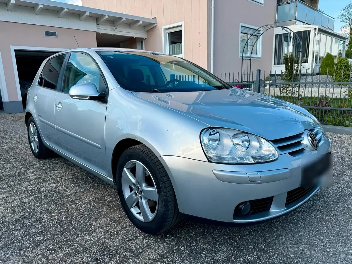 Gebraucht VW Golf VI United 80 PS (58 kW) 2008 Silber Kleinwagen