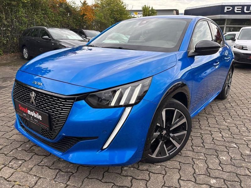 Blau (metallic) Gebraucht 2020 Peugeot 208 GT Kleinwagen | 18.950 € (Teuer) - Bild 1/4
