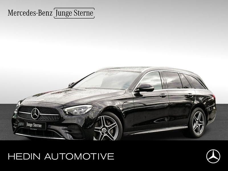 Schwarz Gebraucht 2022 Mercedes E220 AMG Limousine | 42.490 € (Teuer) - Bild 1/4