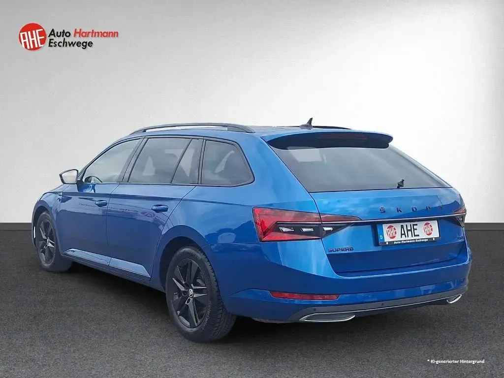 Gebraucht Skoda Superb SportLine 200 PS (147 kW) 2024 Raceblau (metallic) Kombi