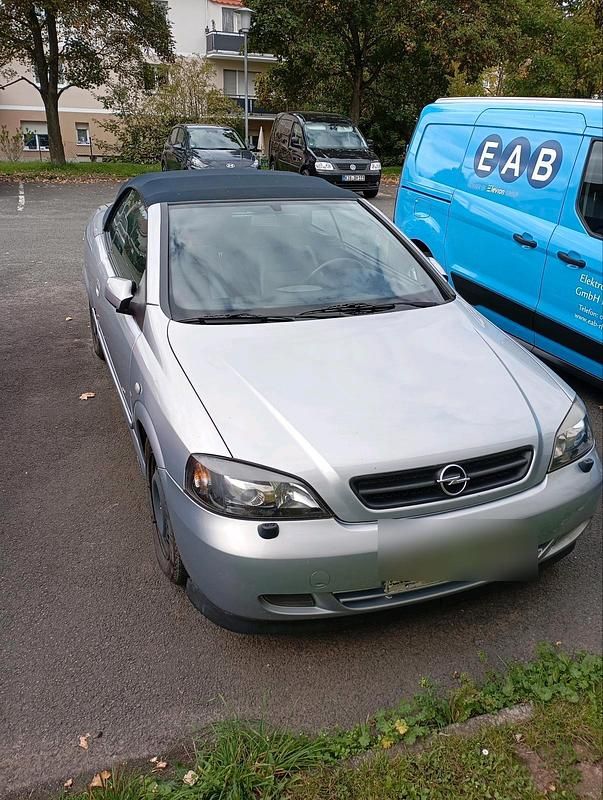Silber Gebraucht 2002 Opel Astra Cabriolet Cabrio | 999 € (Superpreis) - Bild 1/4